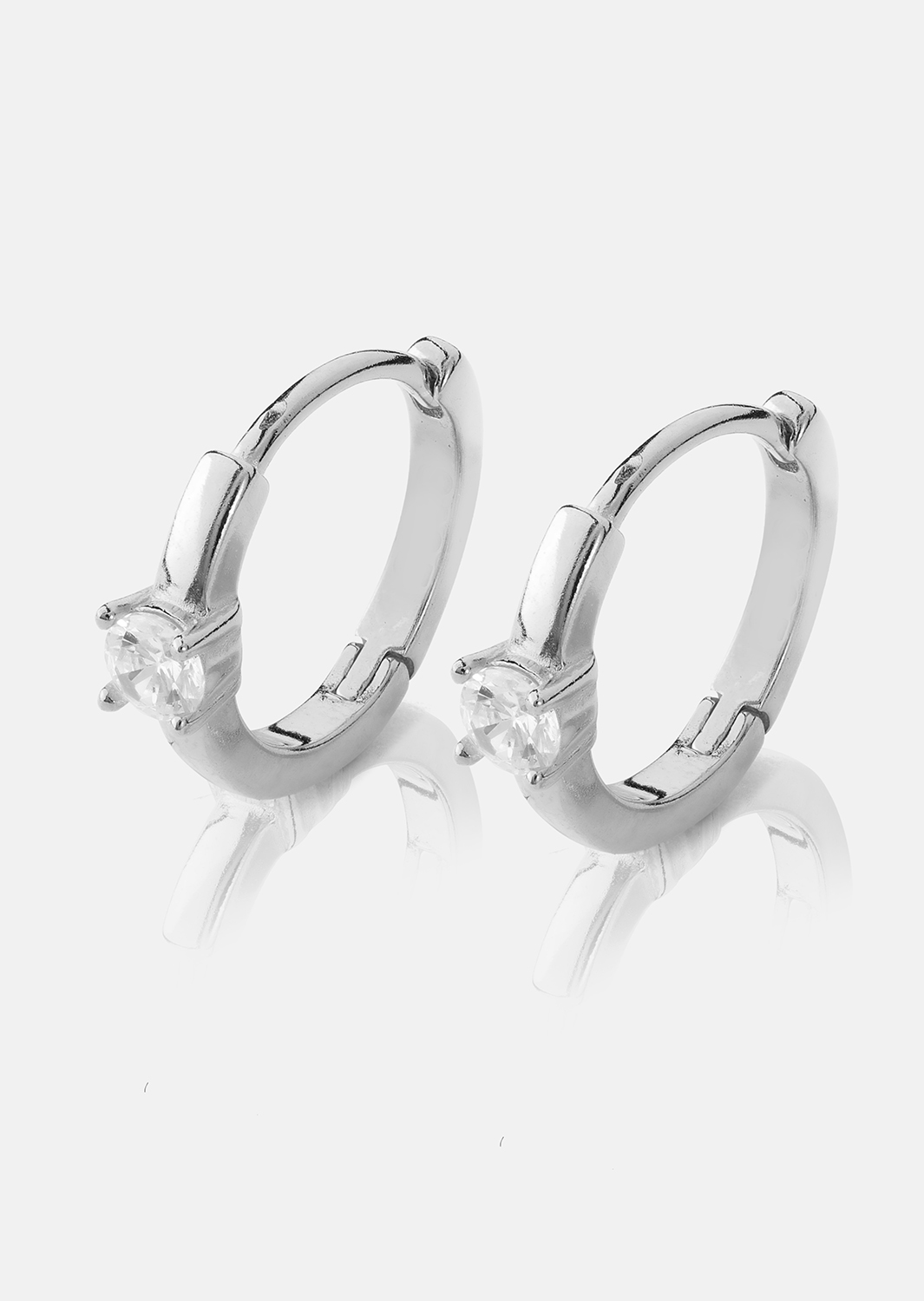 Boucle d'oreille Solace - Plaquée argent