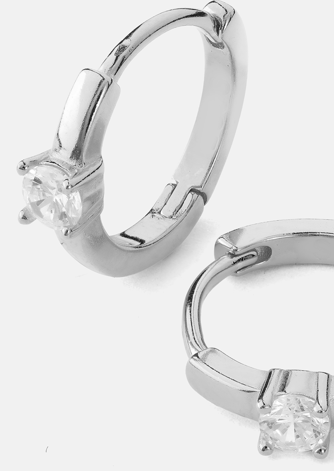 Boucle d'oreille Solace - Plaquée argent