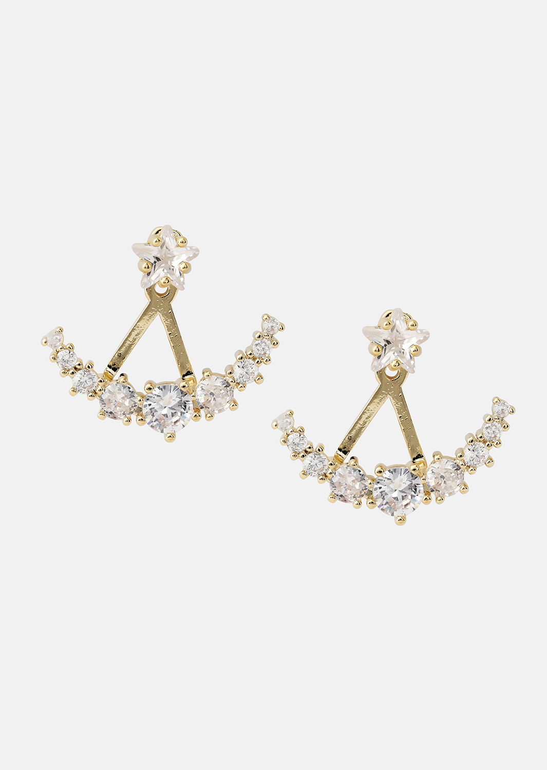 Boucle d'oreille Glimra - 18k Plaquée or