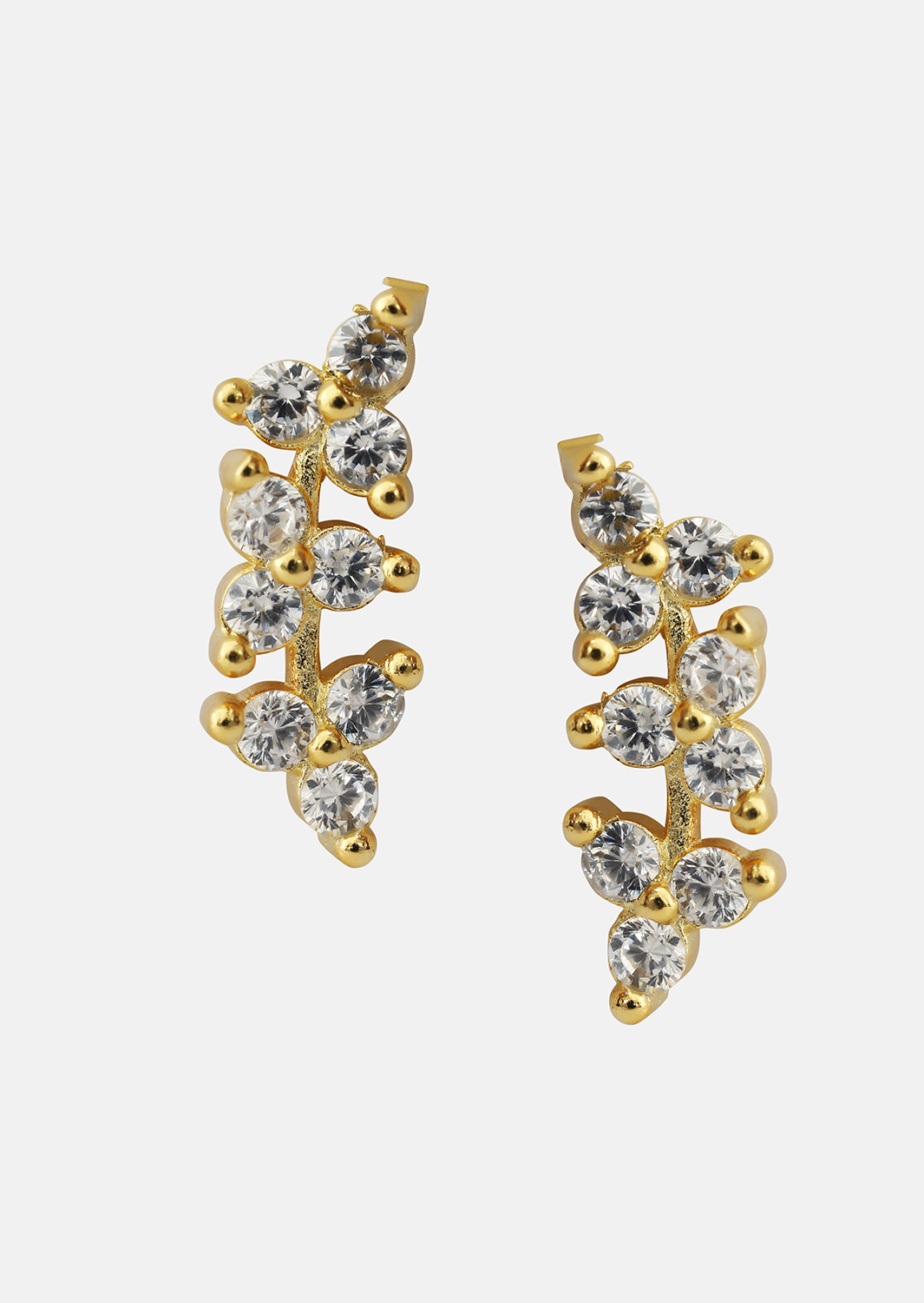 Aurielle Boucles d’oreilles – 18k Plaquées or
