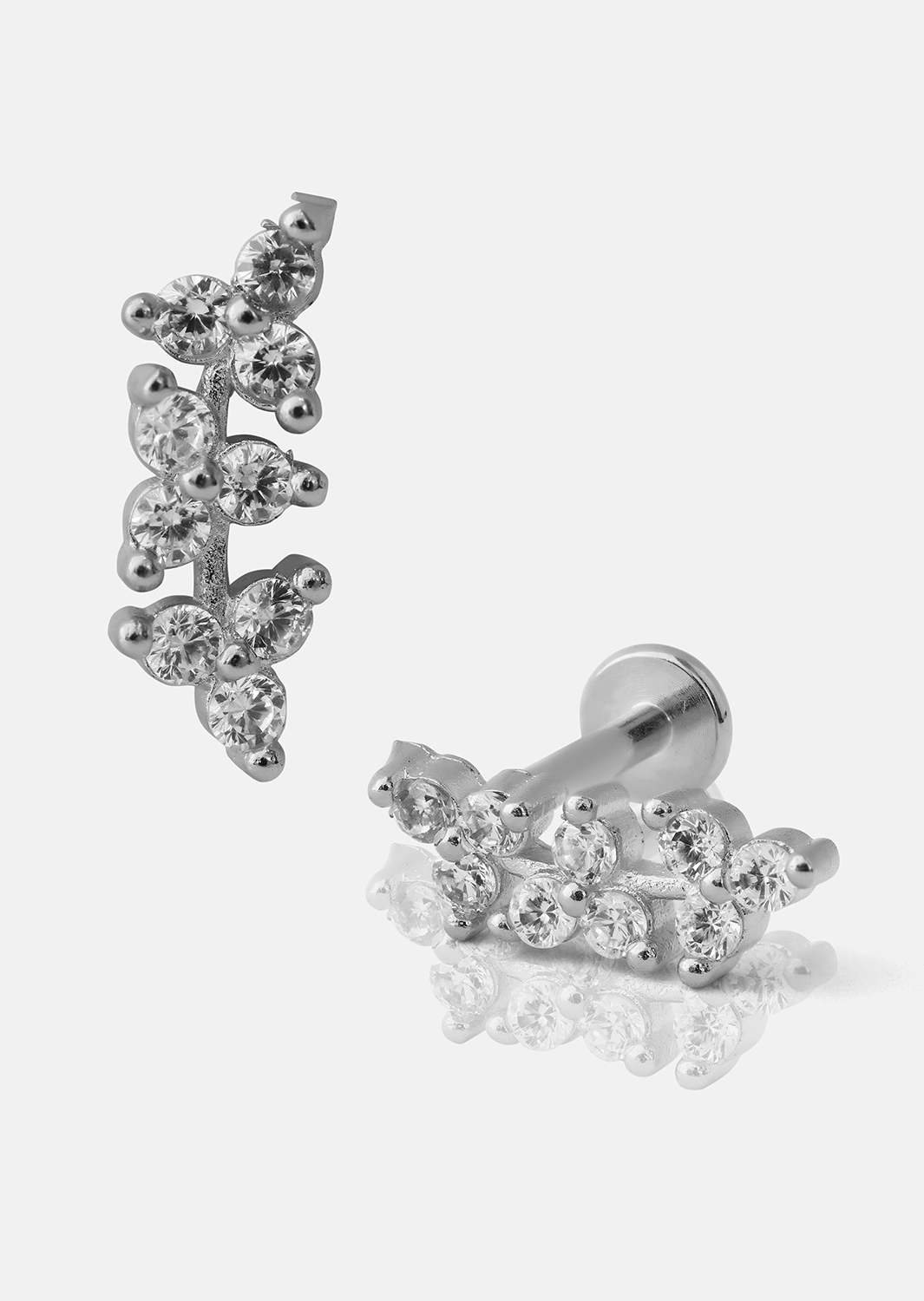 Aurielle Boucles d’oreilles – Plaquées argent
