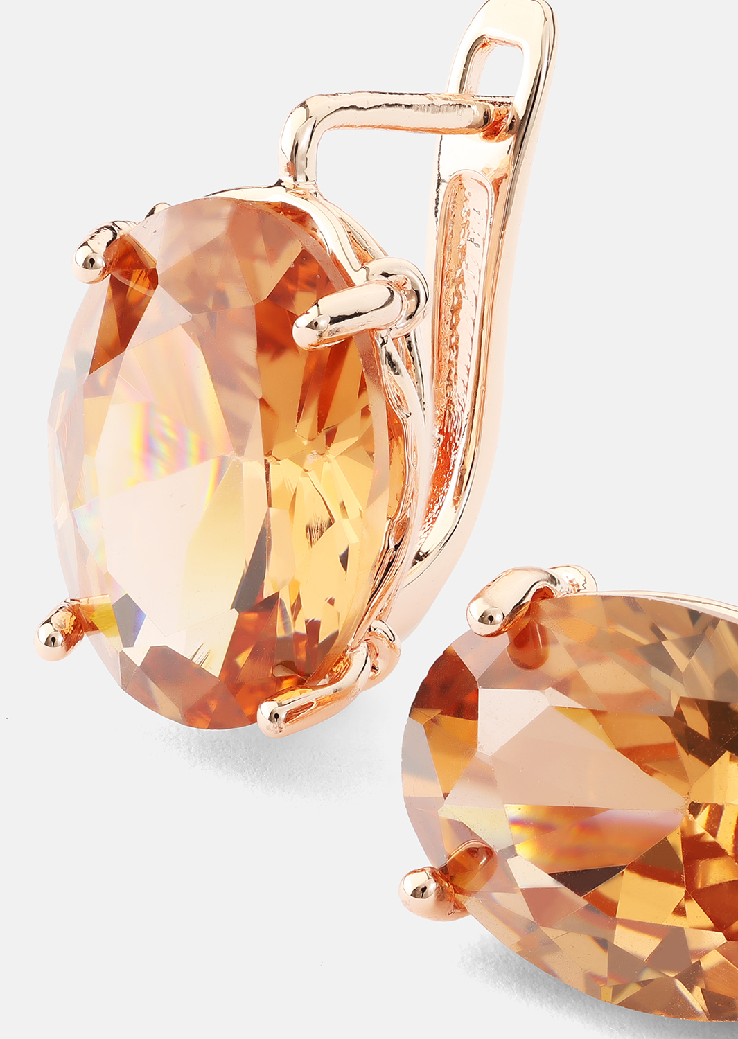 Pendentif Solara Gem - Rose Plaquées or