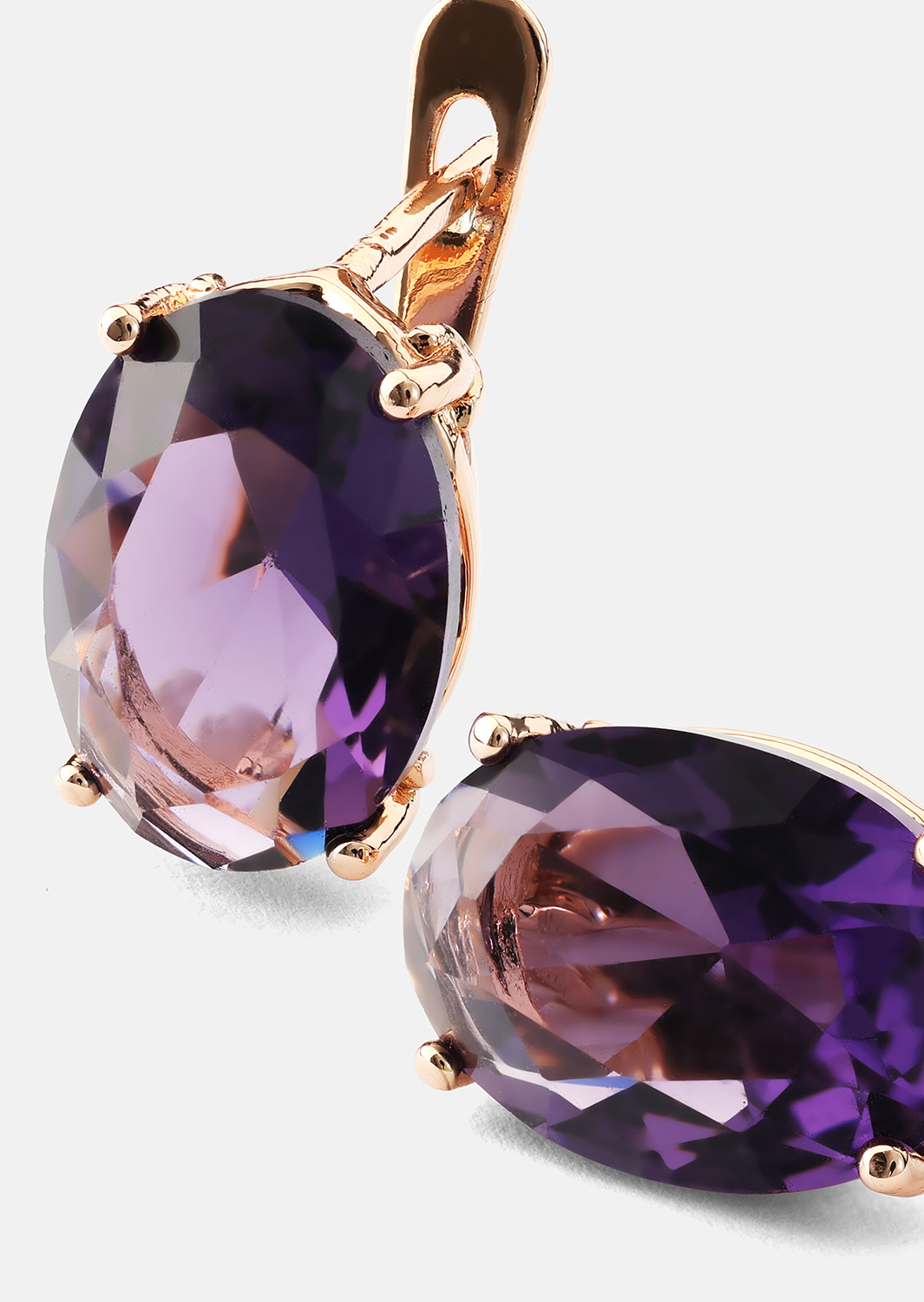 Pendentif Solara Gem - Rose Plaquées or