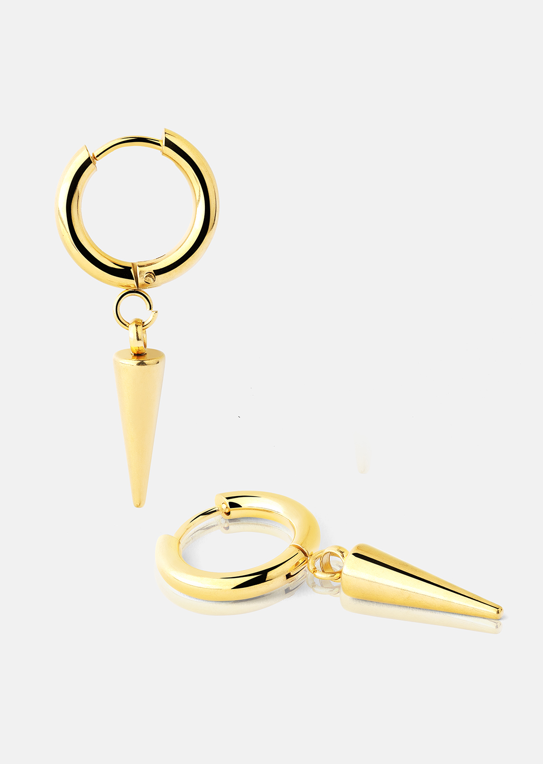 Boucle d’oreille Spike – 18k Plaquée or