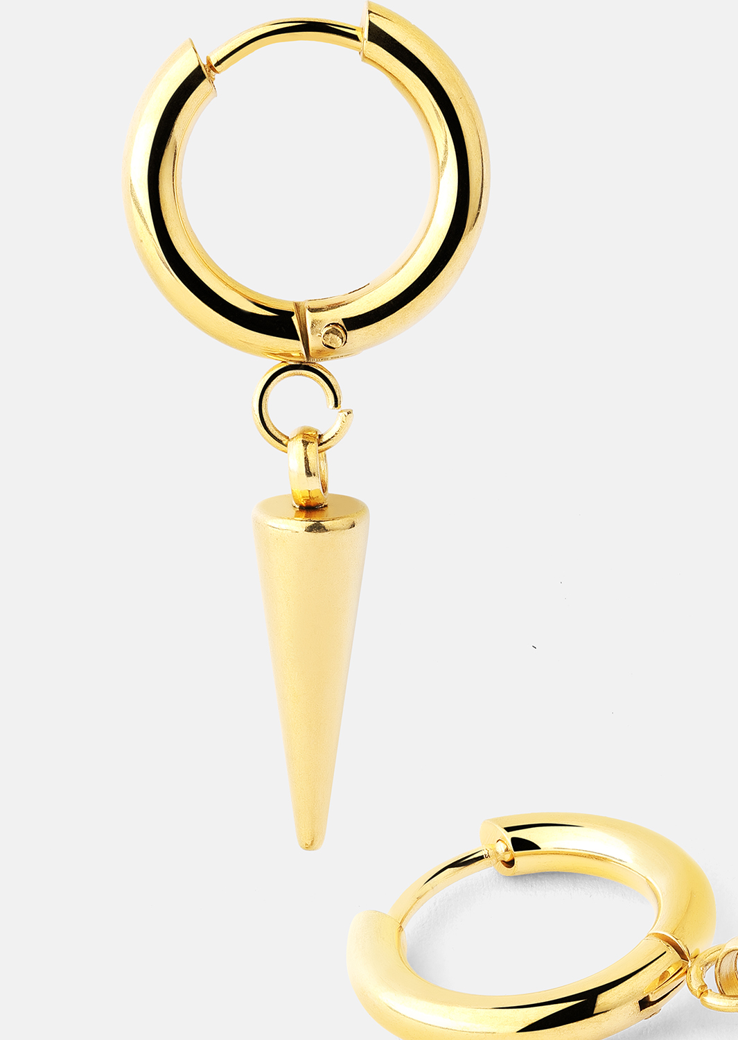 Boucle d’oreille Spike – 18k Plaquée or