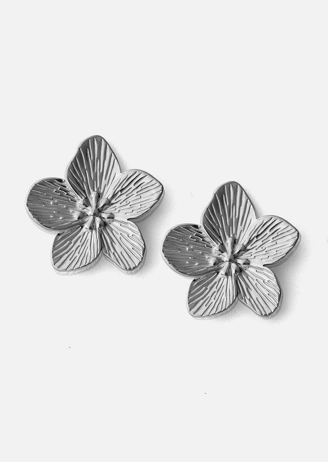 Boucle d'oreille Blossom - Plaquée argent