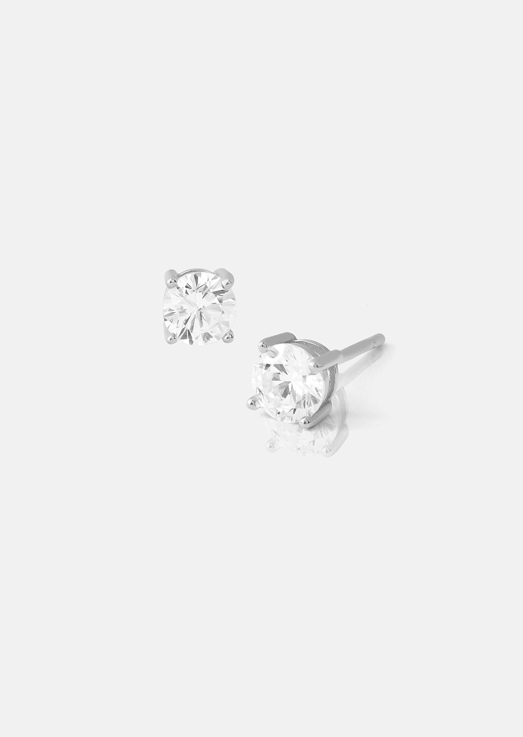 Boucle d'oreille Nova - Plaquée argent