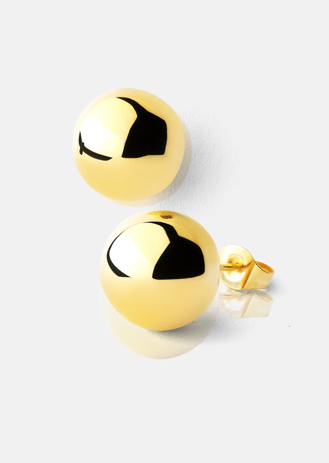 Orb Earrings - 18k Plaquées or