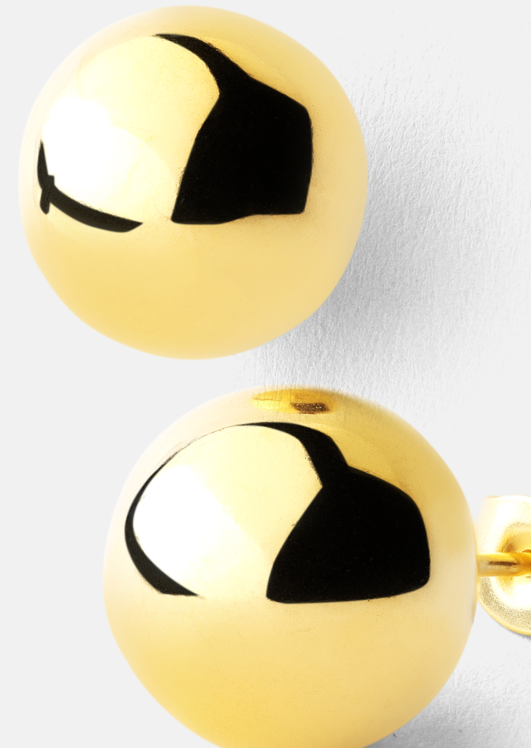 Orb Earrings - 18k Plaquées or
