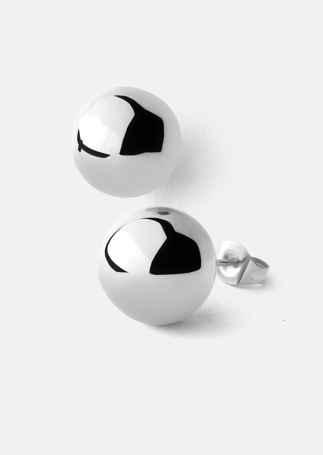 Orb Earrings - Plaquées argent