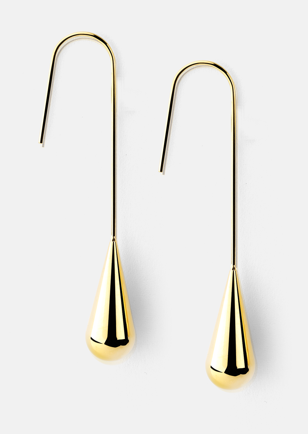 Boucle d’oreille Golden Drop Elegance - 18k Plaquée or