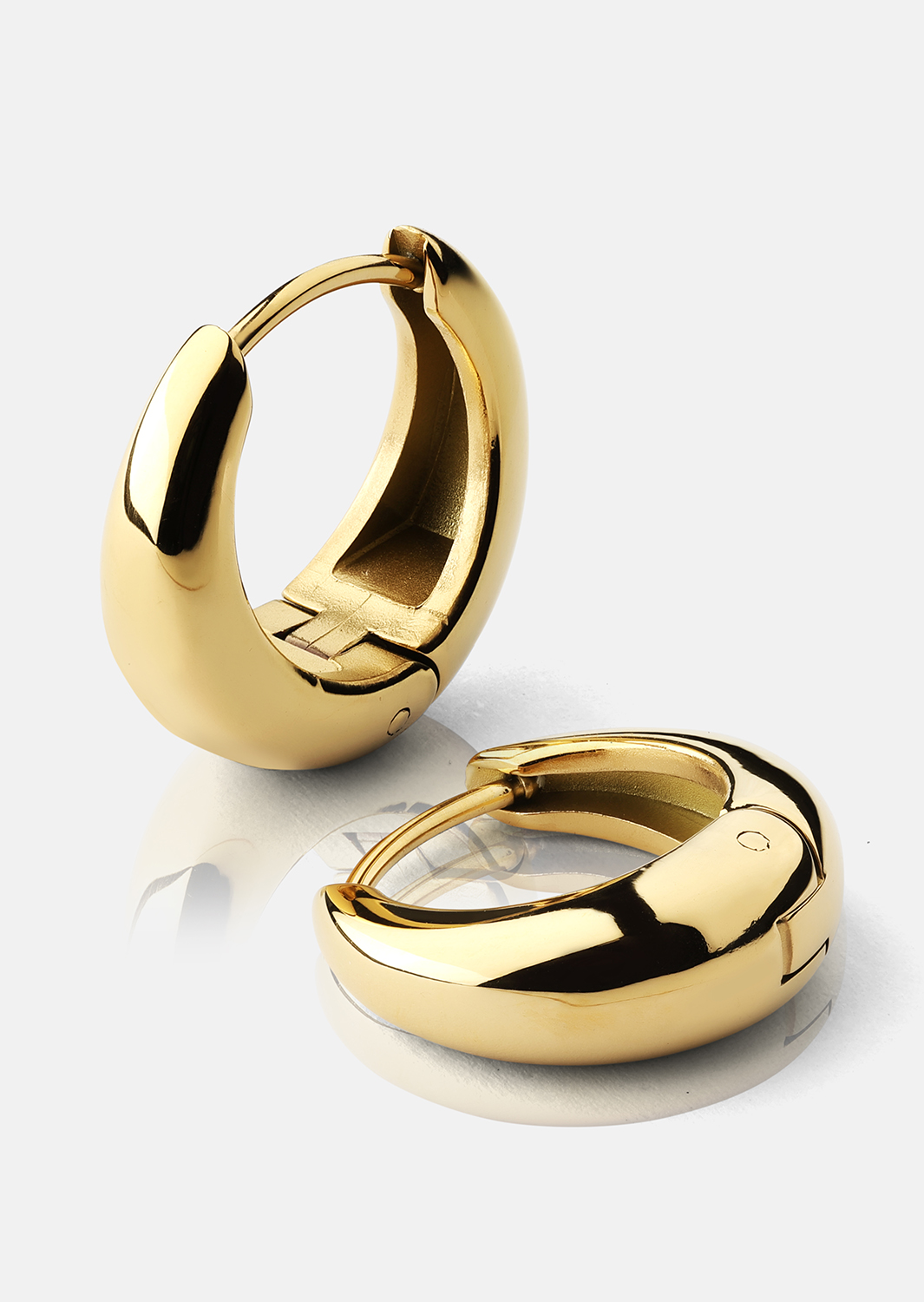 Boucles d’oreilles Bold Mini – 18k Plaquées or
