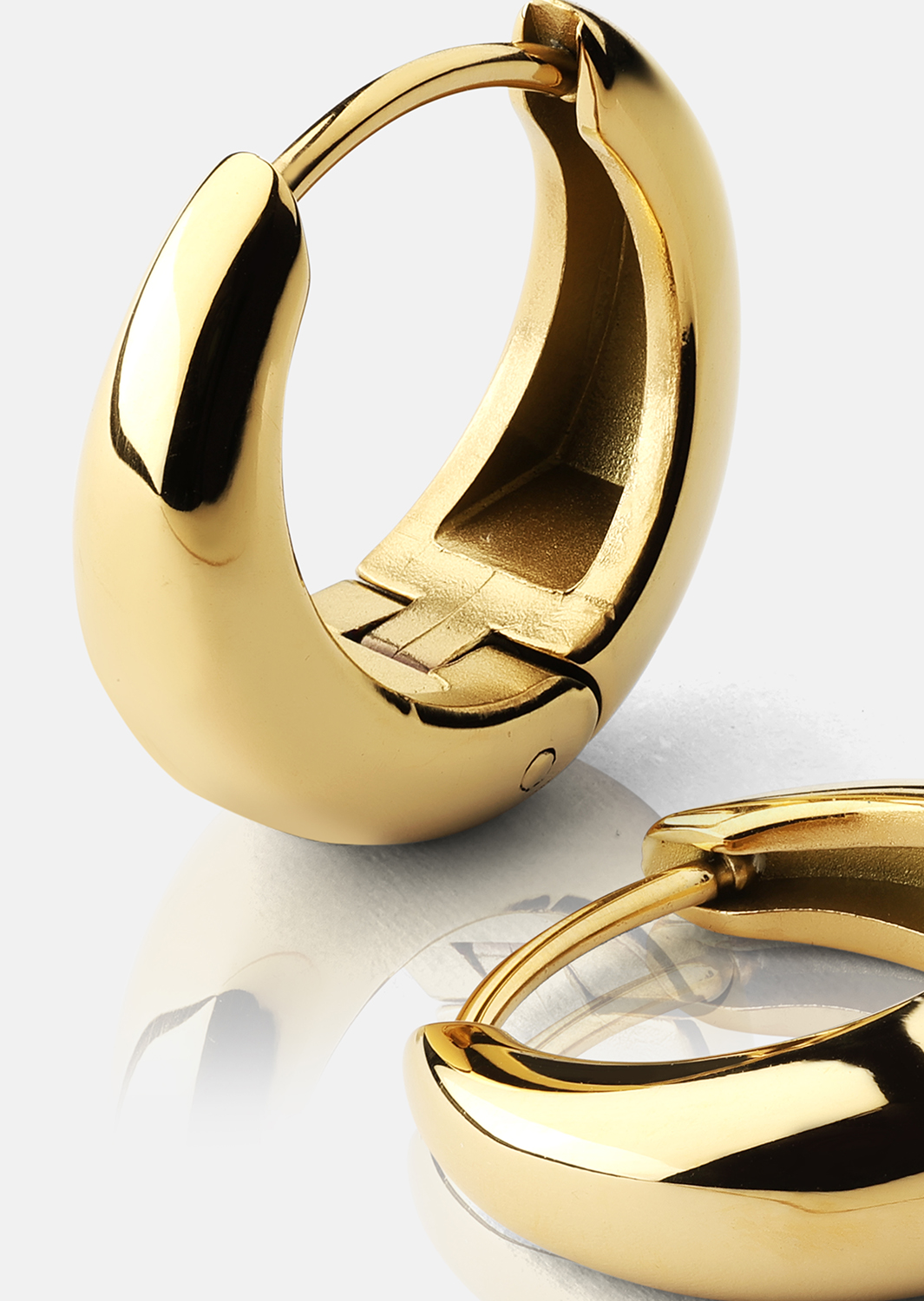 Boucles d’oreilles Bold Mini – 18k Plaquées or