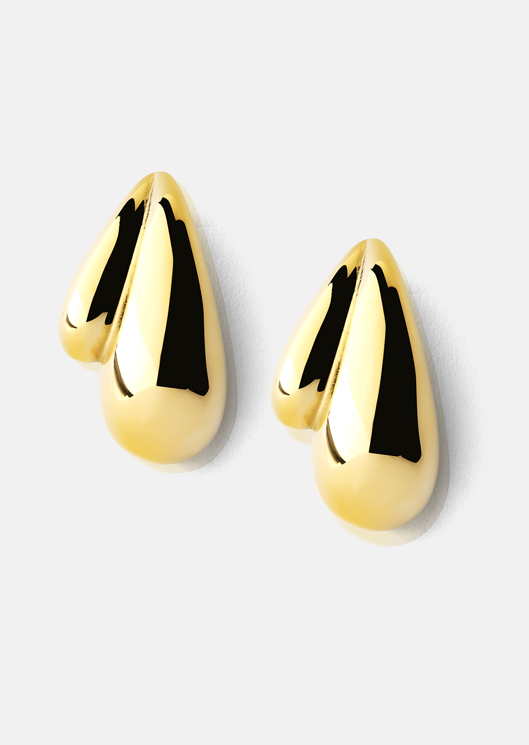 Boucles d’oreilles Gilded Drop – 18k Plaquées or