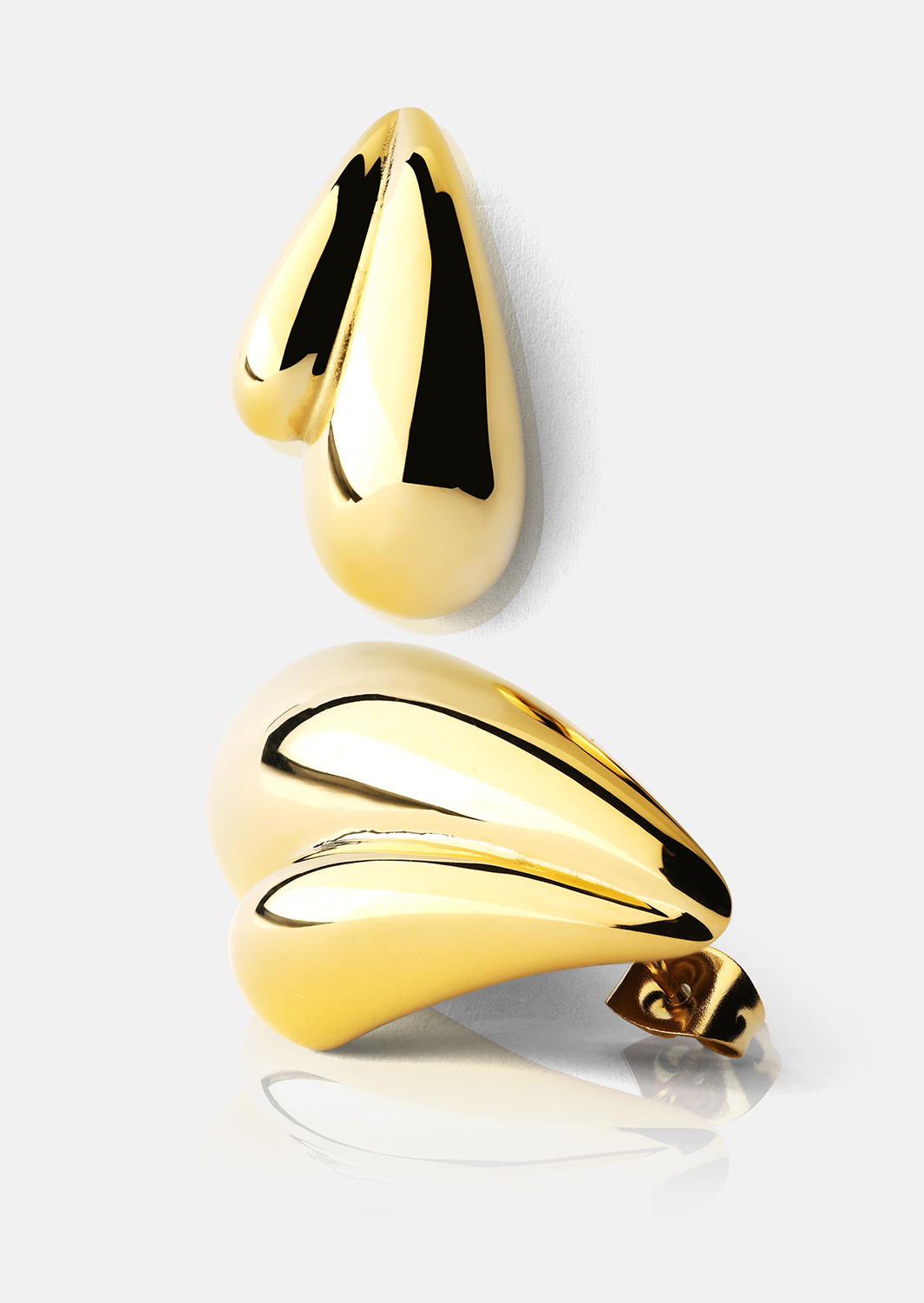 Boucles d’oreilles Gilded Drop – 18k Plaquées or