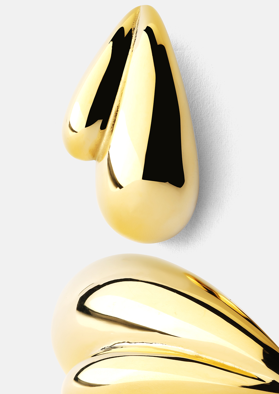 Boucles d’oreilles Gilded Drop – 18k Plaquées or