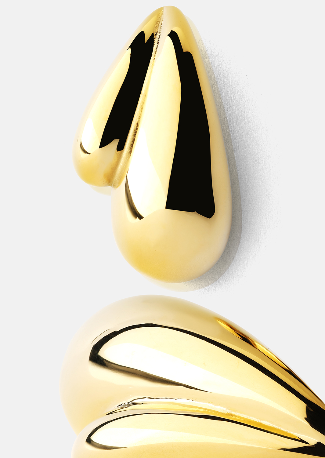 Boucles d’oreilles Gilded Drop – 18k Plaquées or