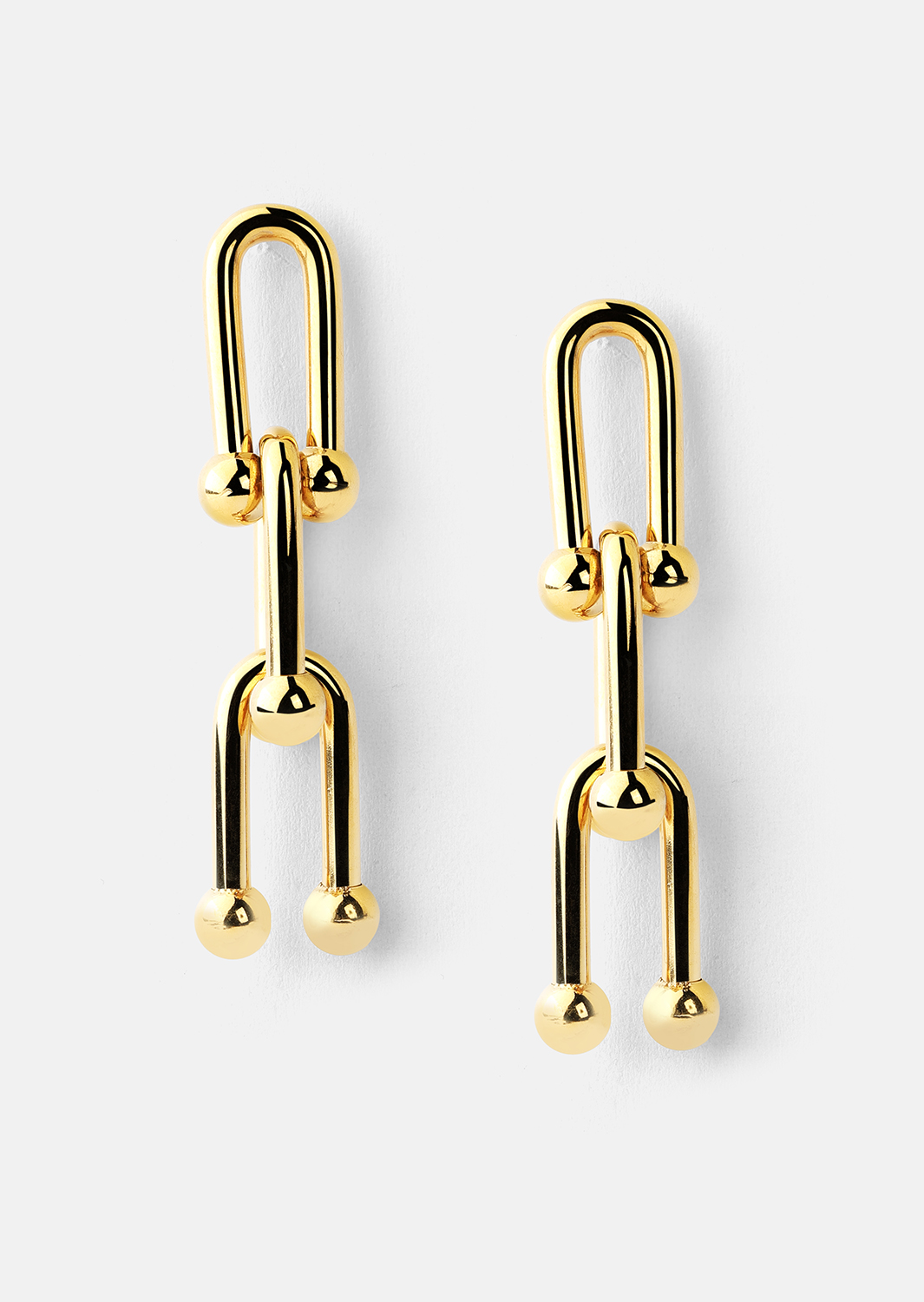 Boucles d’oreilles – 18k Plaquées or