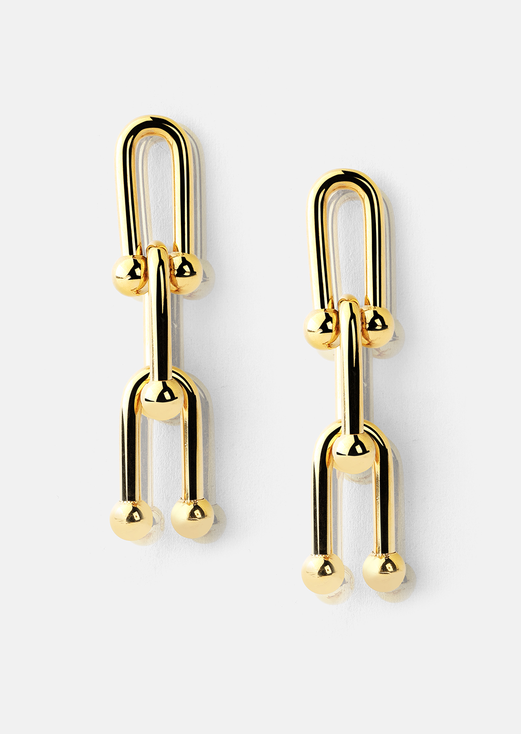 Boucles d’oreilles – 18k Plaquées or