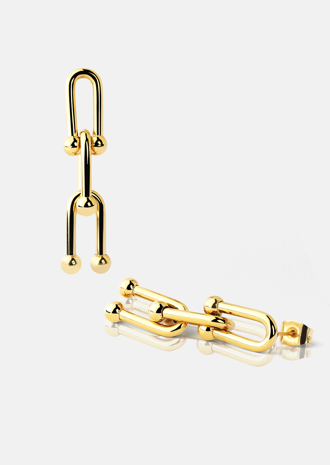 Boucles d’oreilles – 18k Plaquées or