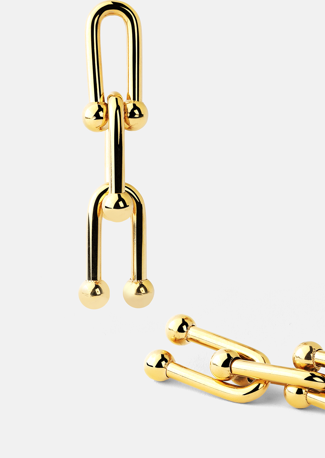 Boucles d’oreilles – 18k Plaquées or