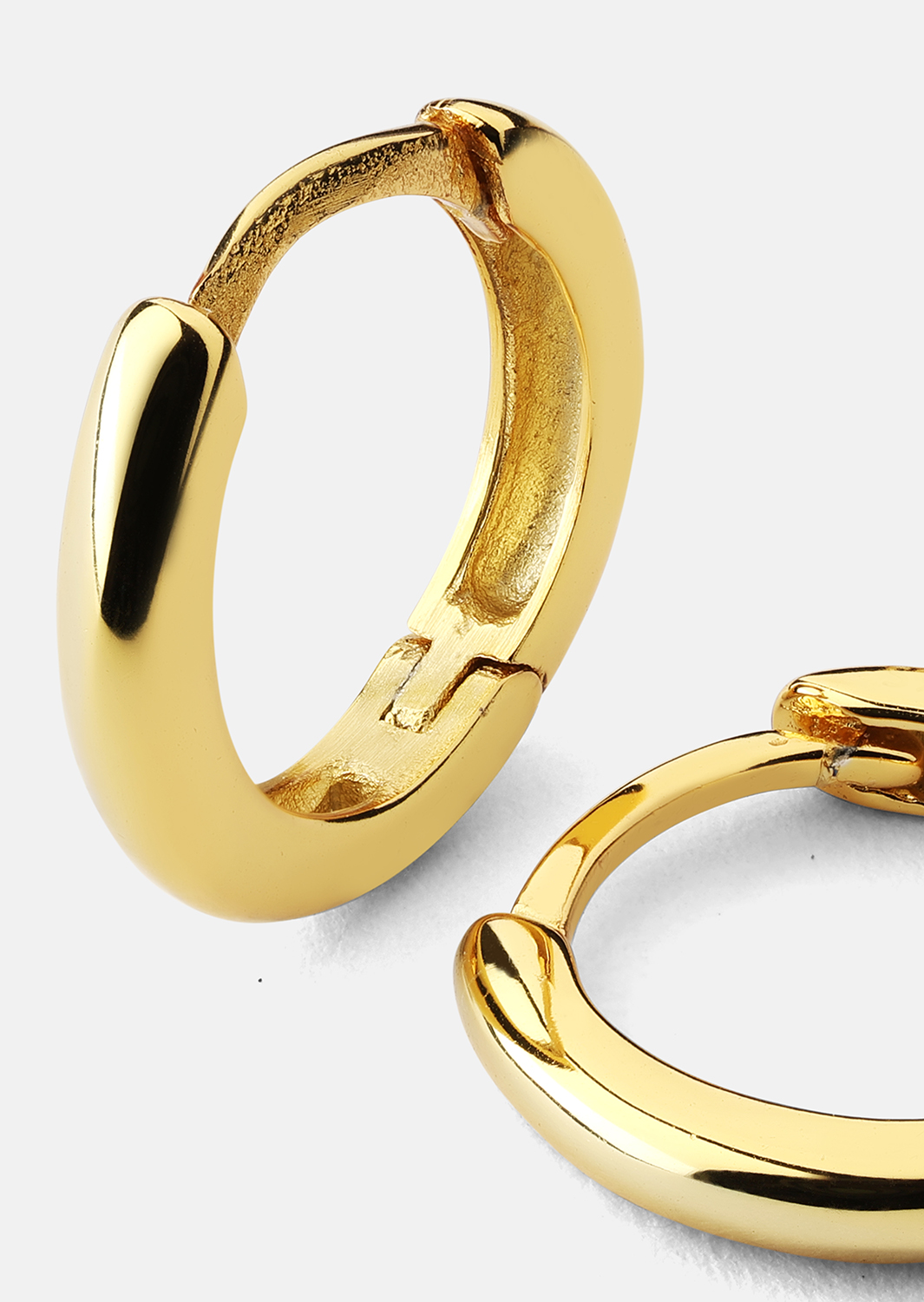 Boucles d’oreilles Mini Hoops - 18k Plaquées or