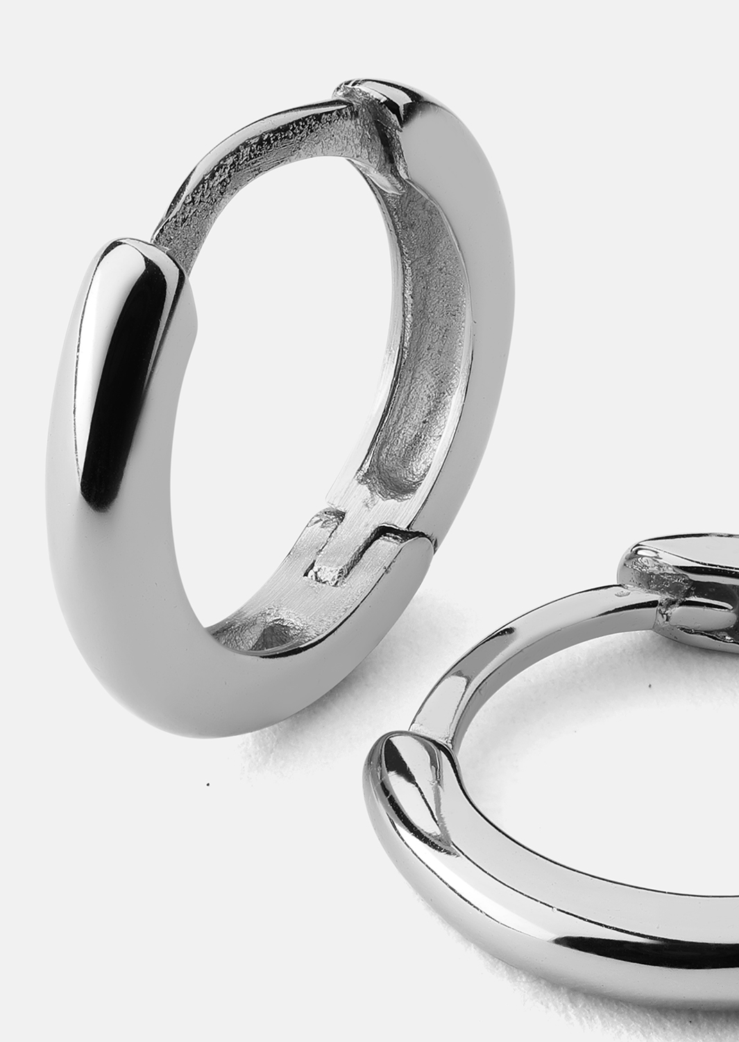 Boucles d’oreilles Mini Hoops - Plaquées argent