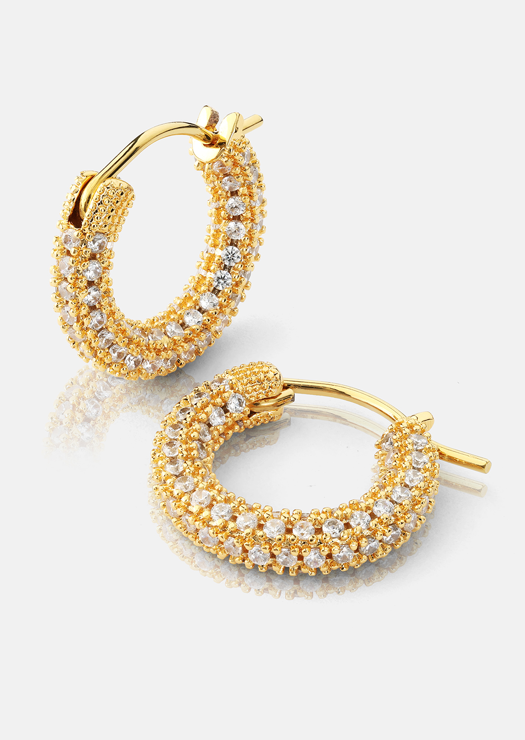 Elegans Boucle d'oreille - 18k Gold Plated