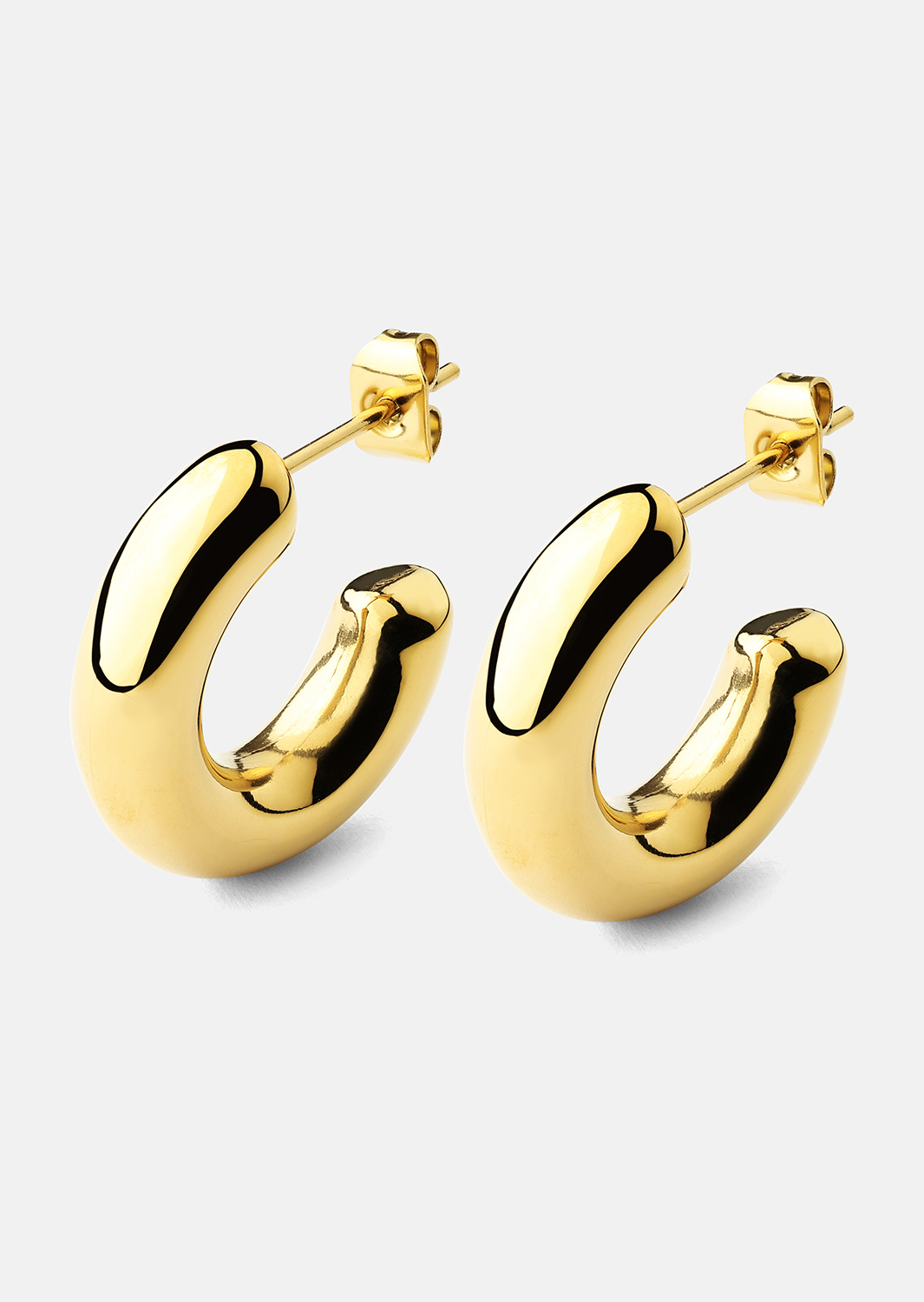 Boucles d’oreilles Breeze – 18k Plaquées or