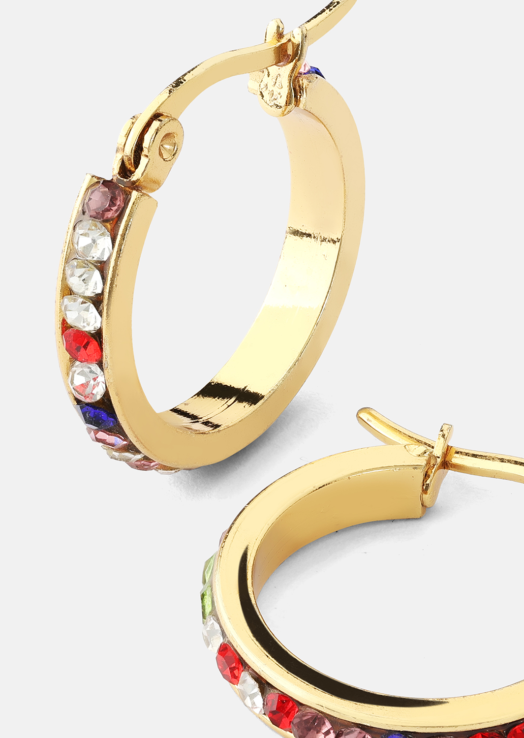 Boucle d'oreille ColorWhirl - 18k Plaquée or
