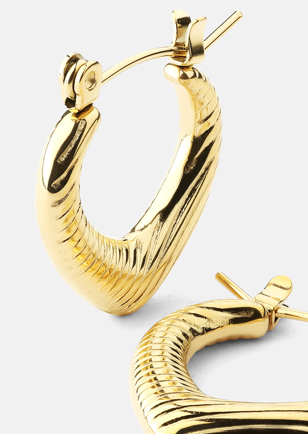 Boucles d’oreilles Elegans – 18k Plaquées or