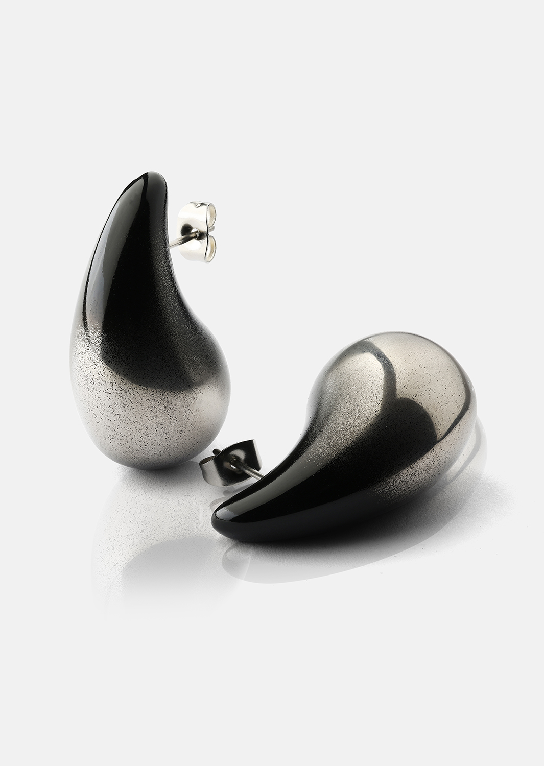 Boucles d’oreilles Verdé Glow – Plaquées argent