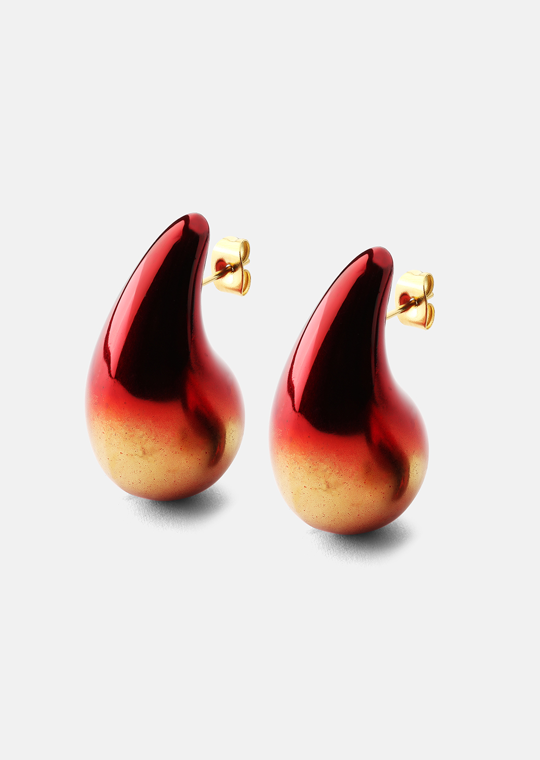 Boucles d’oreilles Verdé Glow – 18k Plaquées or