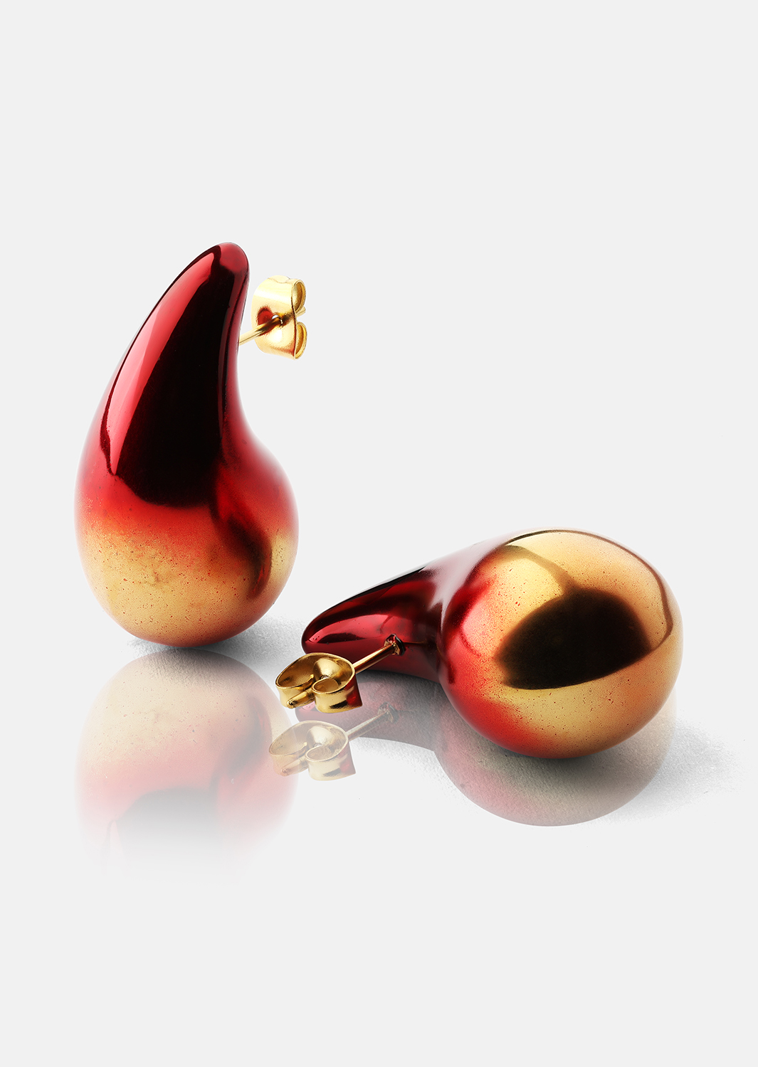 Boucles d’oreilles Verdé Glow – 18k Plaquées or