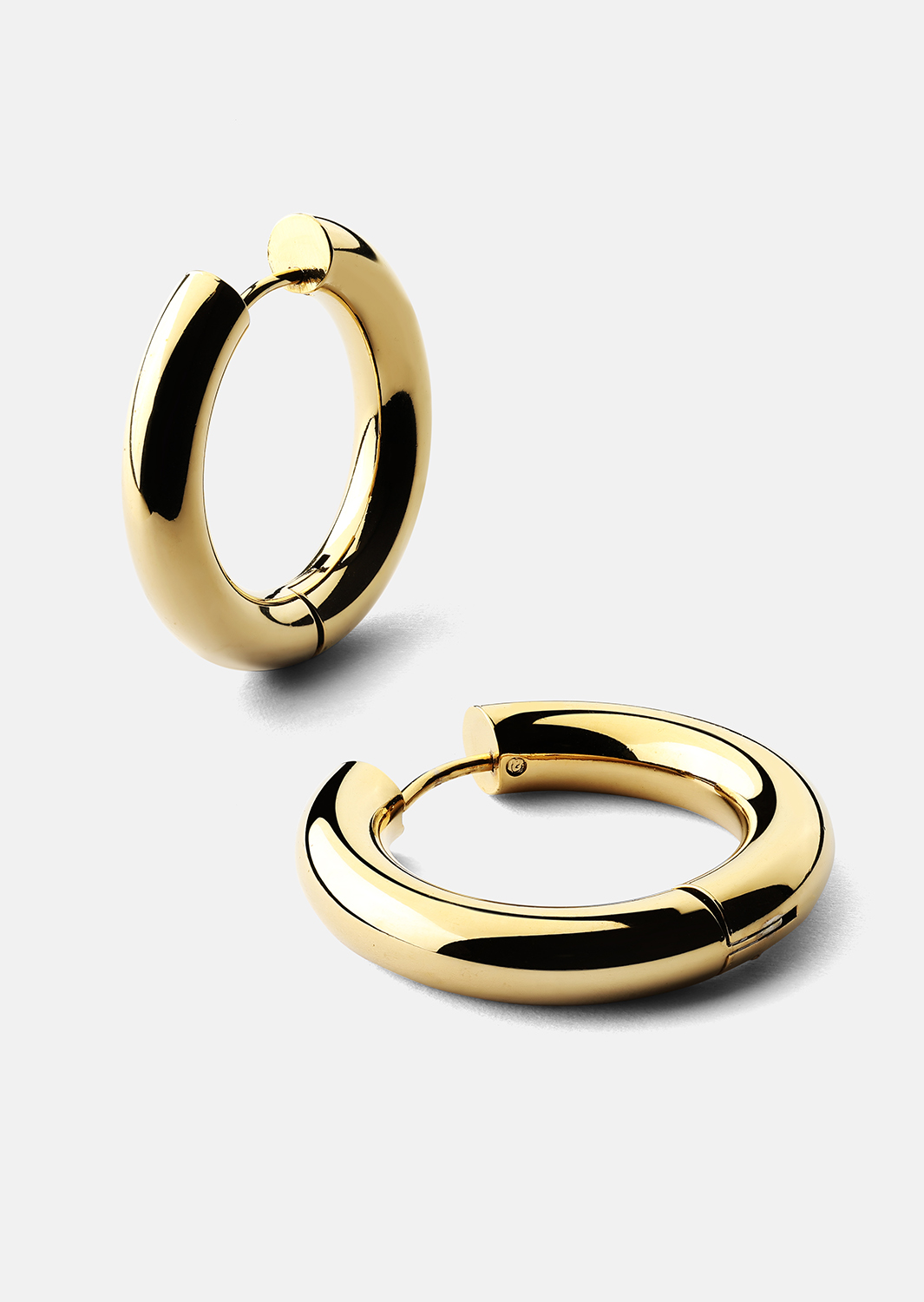 Luna Boucle d'oreille - 18k Plaquée or