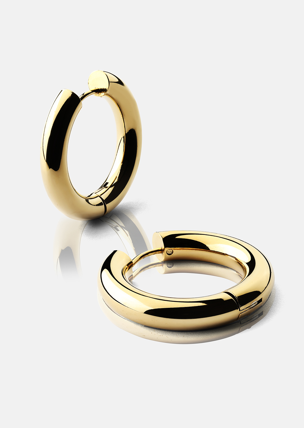 Luna Boucle d'oreille - 18k Plaquée or