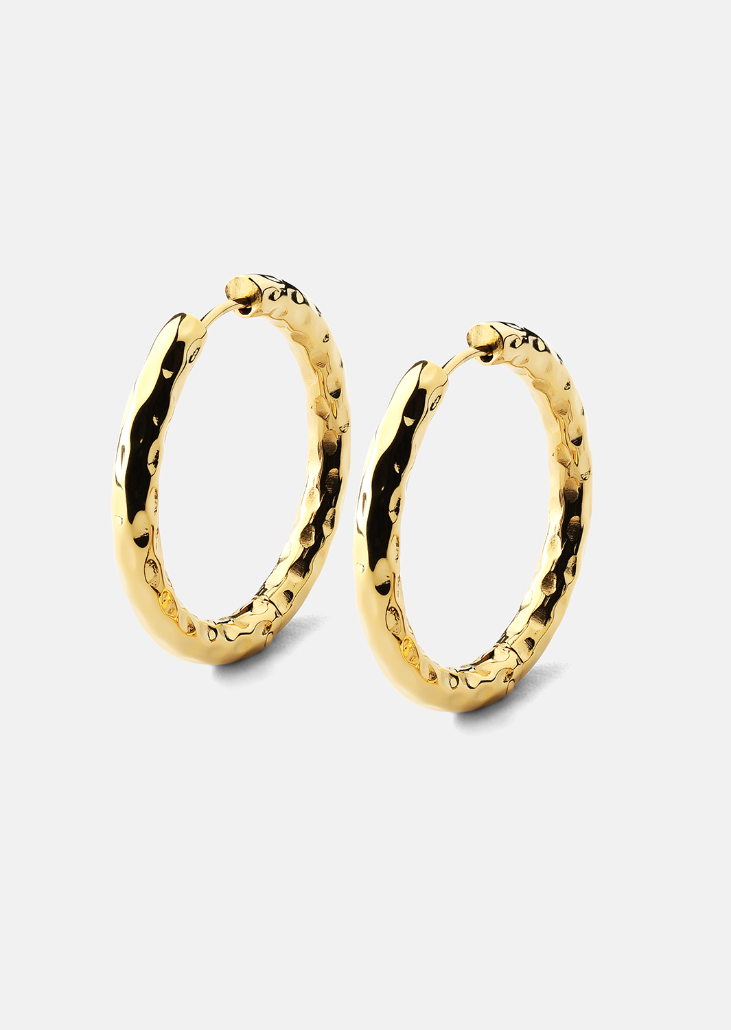 Boucle d’oreille Everyday Hoops - 18k Plaquée or