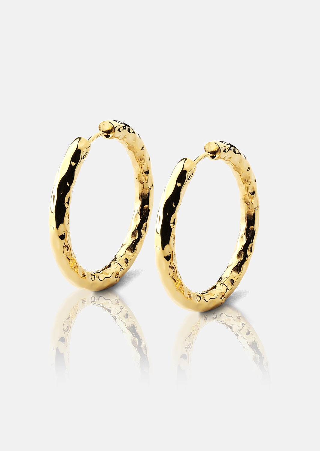 Boucle d’oreille Everyday Hoops - 18k Plaquée or