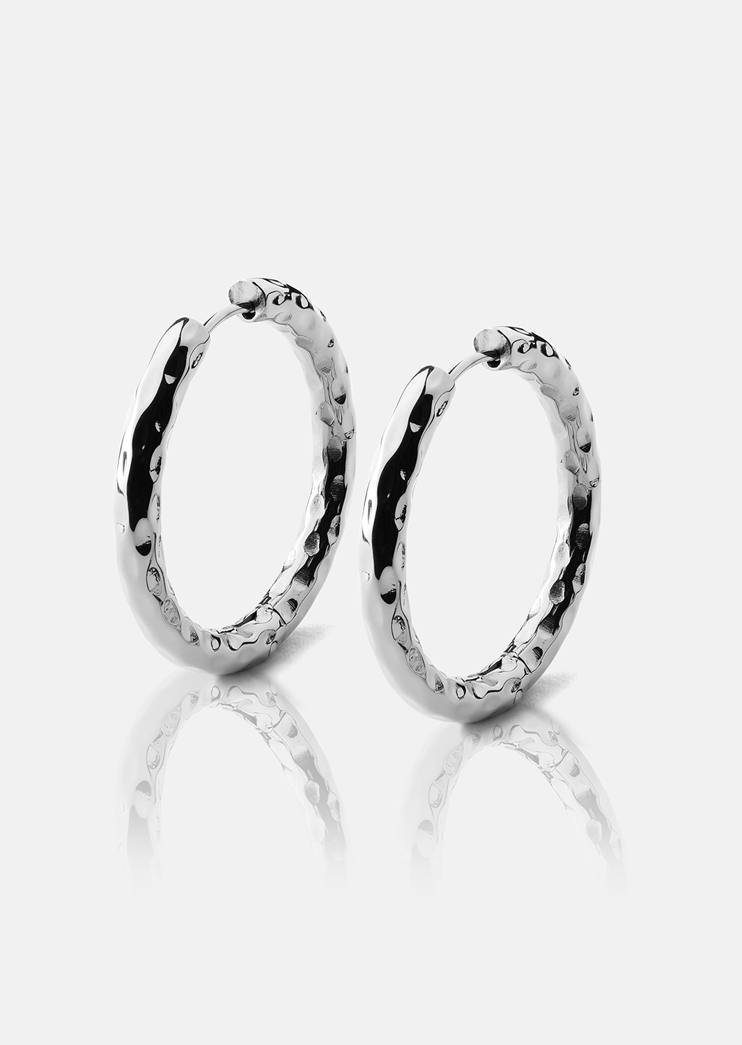 Boucle d’oreille Everyday Hoops - Plaquée argent