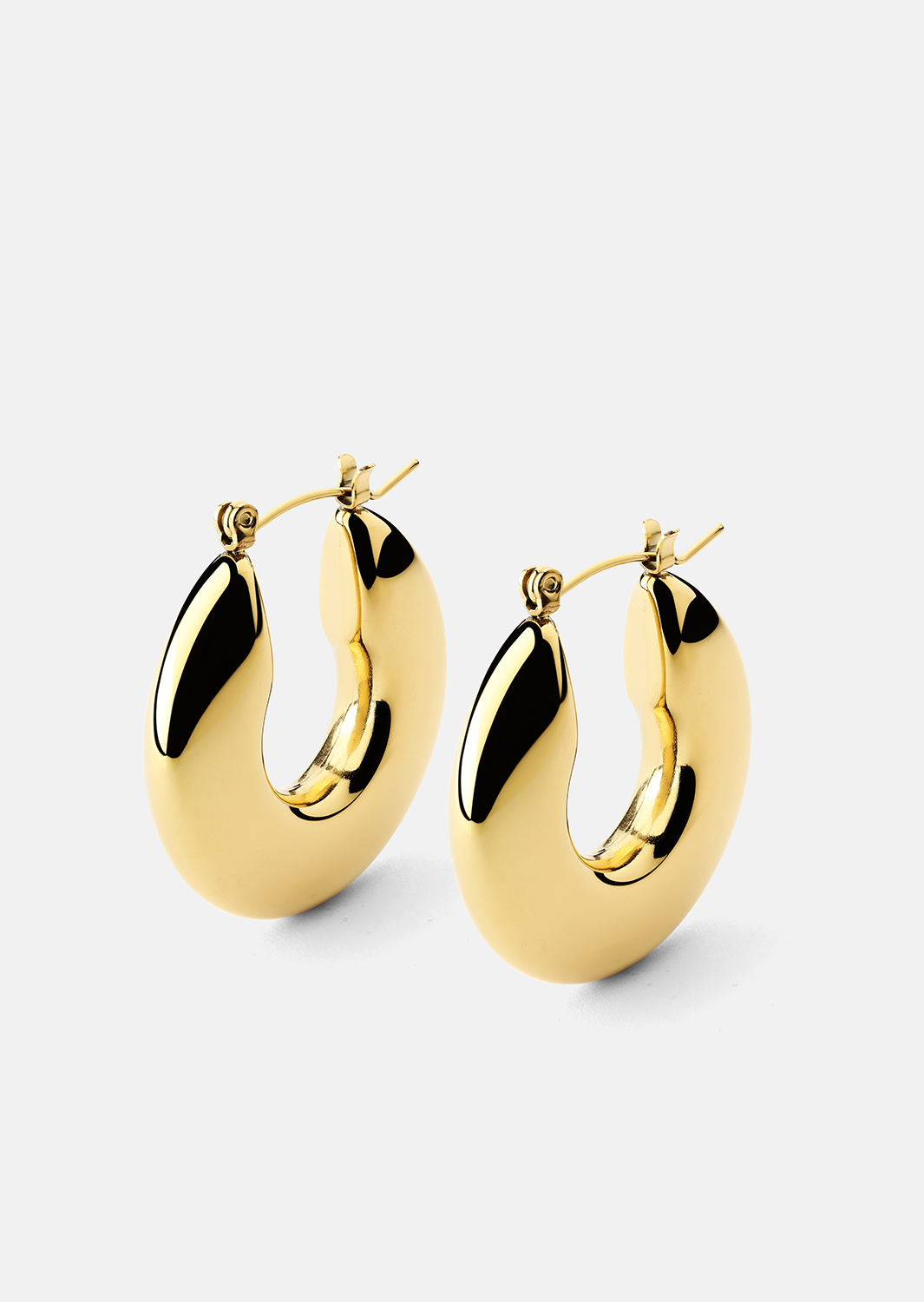 Boucle d’oreille Luna Bold Hoops - 18k Plaquée or