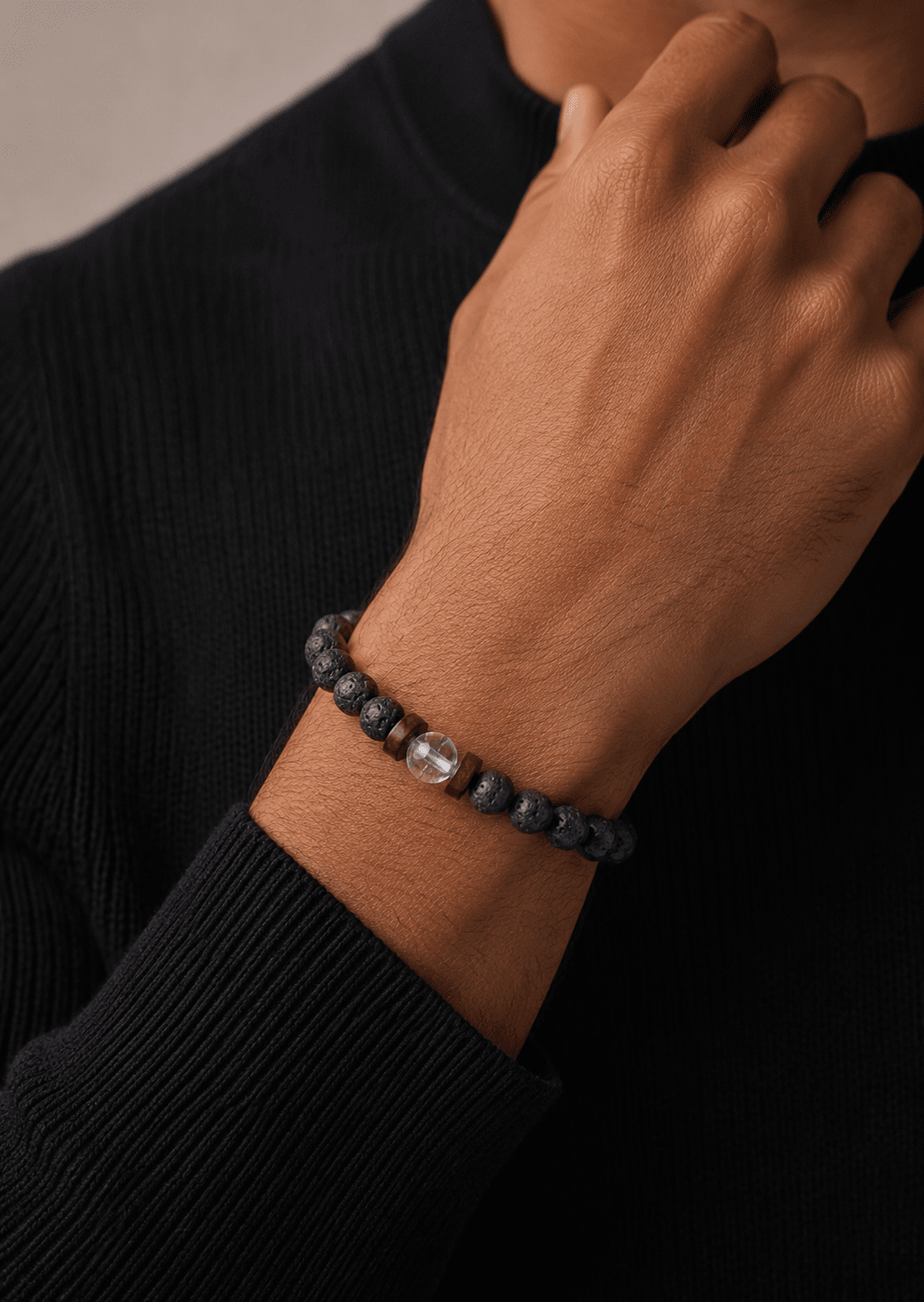 Bracelet perlé Raven Fusion