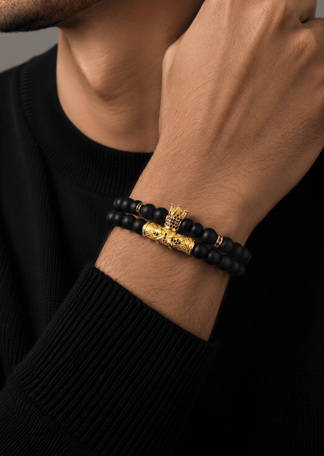 Bracelet perlé Regal Ember