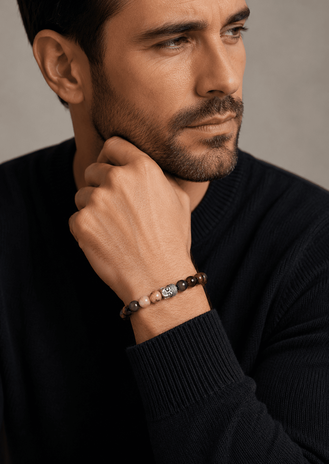 Bracelet perlé Serene Titan