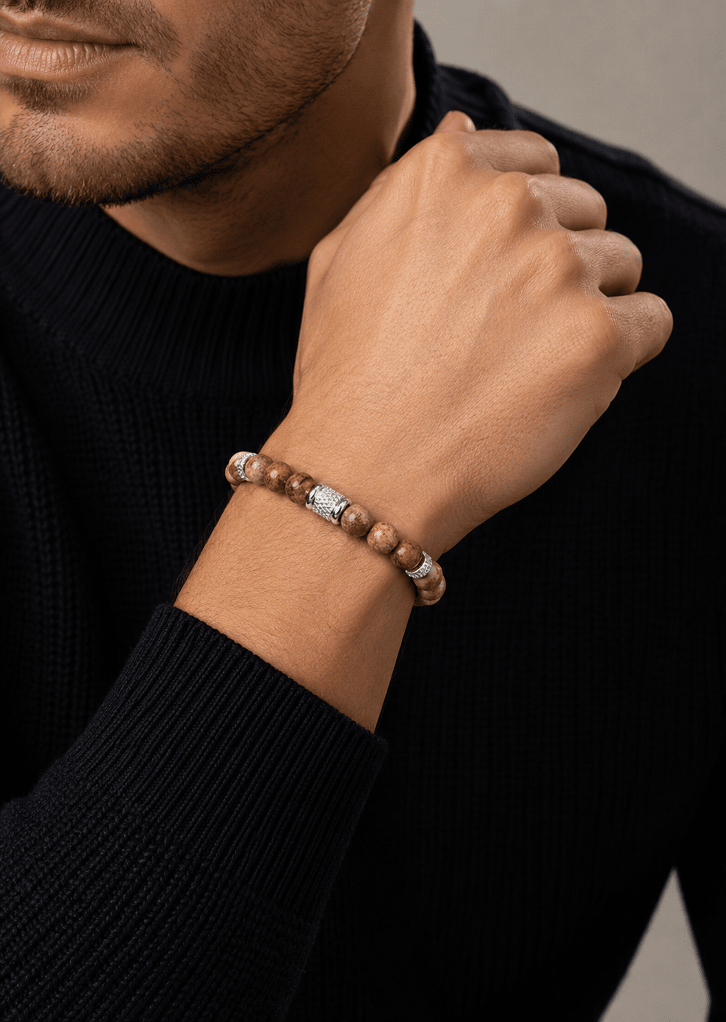 Bracelet perlé Terra Majesty