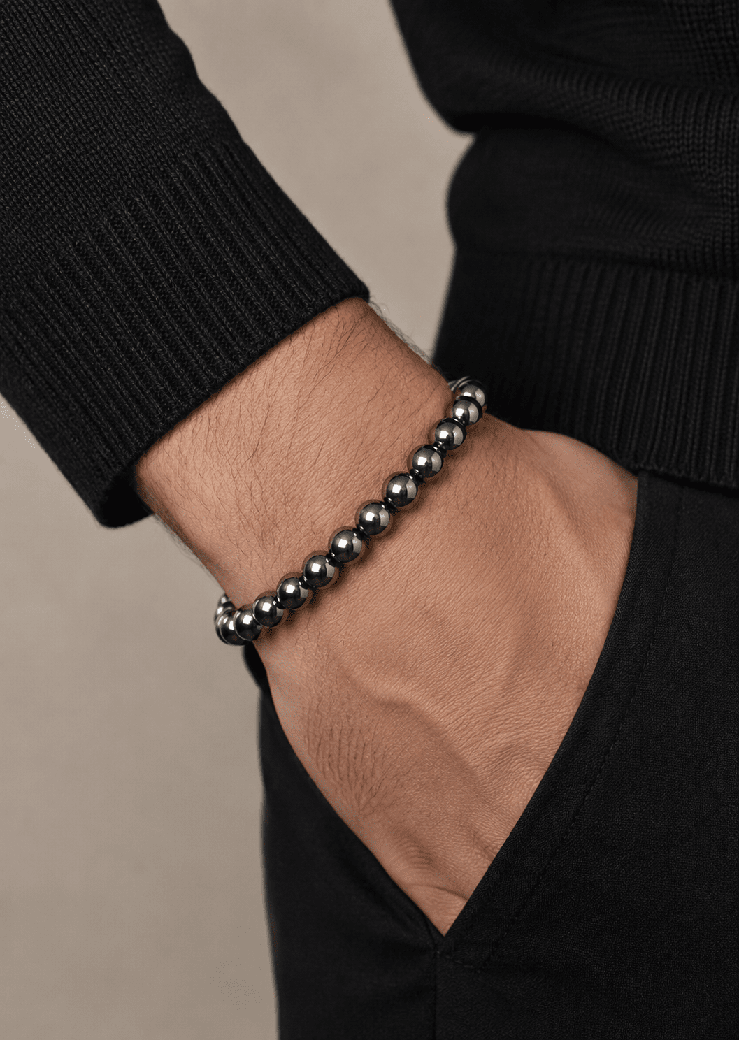 Bracelet perlé Titan Gleam