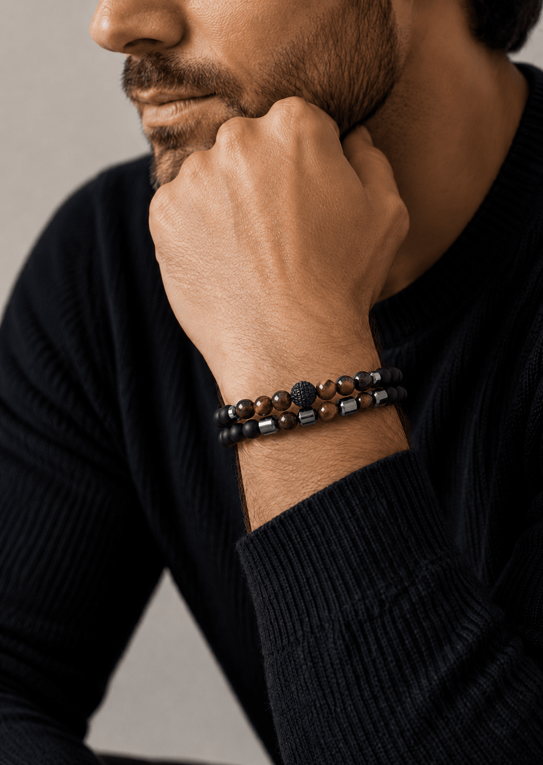Bracelet perlé Titan Grip