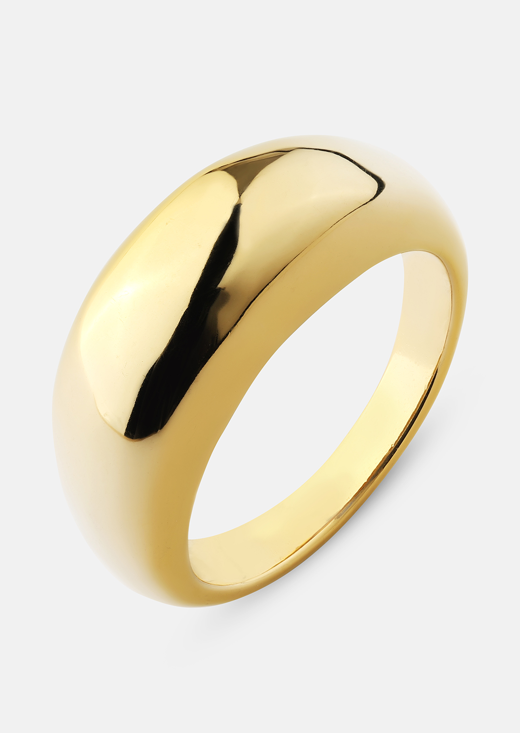 Golden Bold Bague - 18K Plaquée or