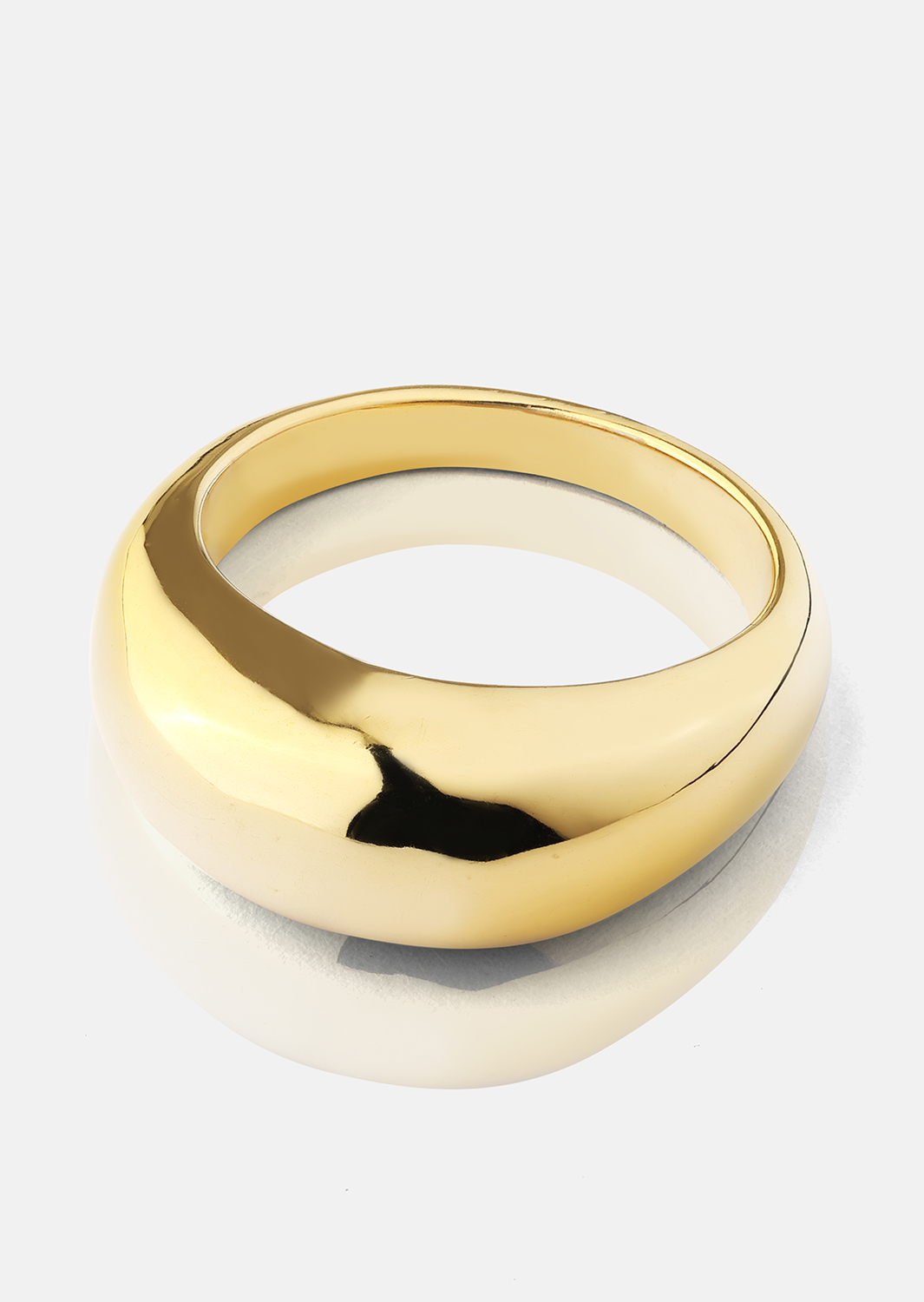 Golden Bold Bague - 18K Plaquée or
