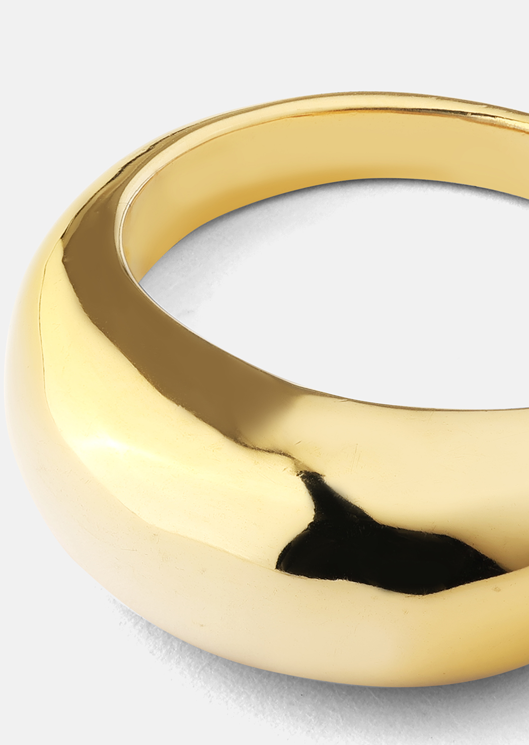 Golden Bold Bague - 18K Plaquée or