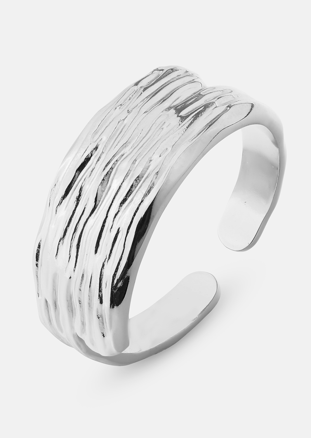 Wavena Bague - Plaquée argent
